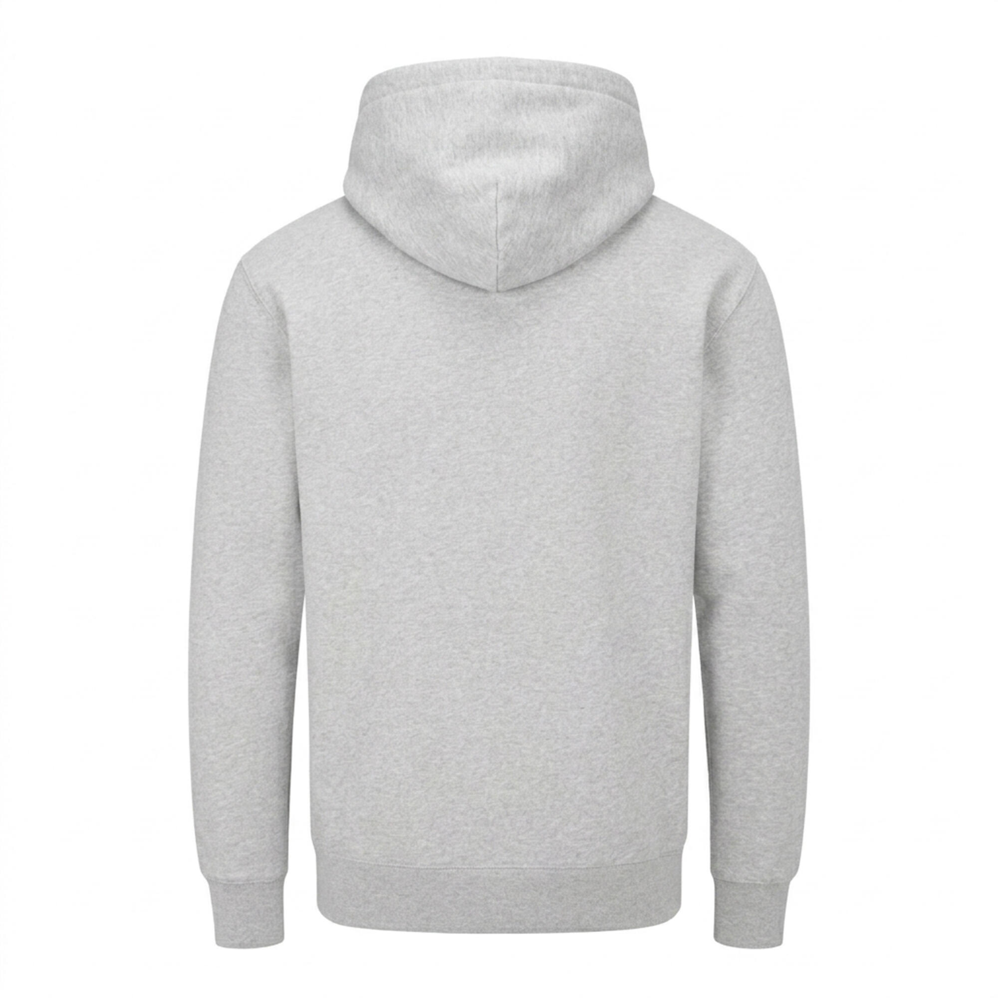 Sweat À Capuche Avec Cordons ESSENTIAL Adulte (Gris Chiné) 2/2