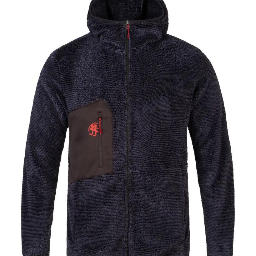 Men's warm and lightweight full-zip fleece-lined hoodie Rafiki
