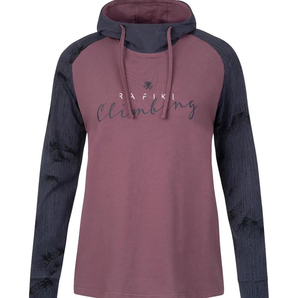 Women's hoodie with all-over print and breathable fabric Rafiki