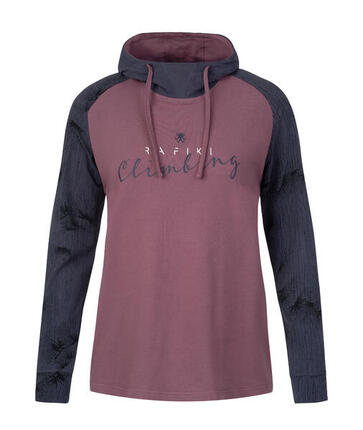 Sweat à capuche pour femme avec imprimé intégral et tissu respirant Rafiki