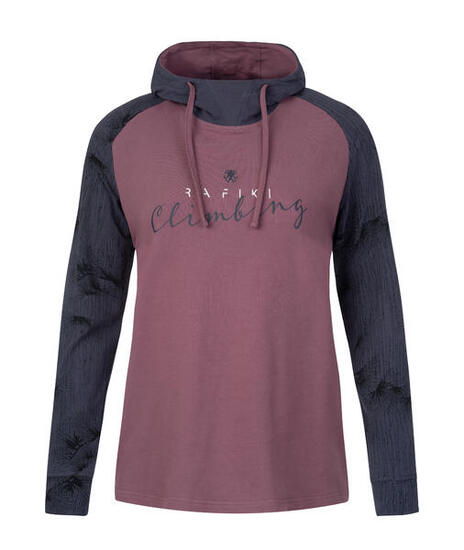 Sweat à capuche pour femme avec imprimé intégral et tissu respirant Rafiki