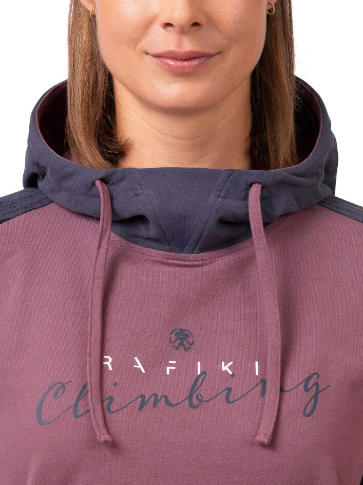 Sudadera con capucha para mujer con estampado y tejido transpirable de Rafiki 7/7