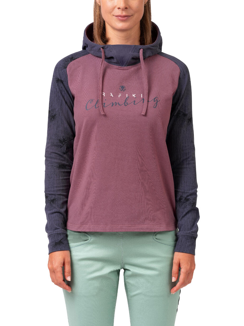 Sudadera con capucha para mujer con estampado y tejido transpirable de Rafiki 5/7
