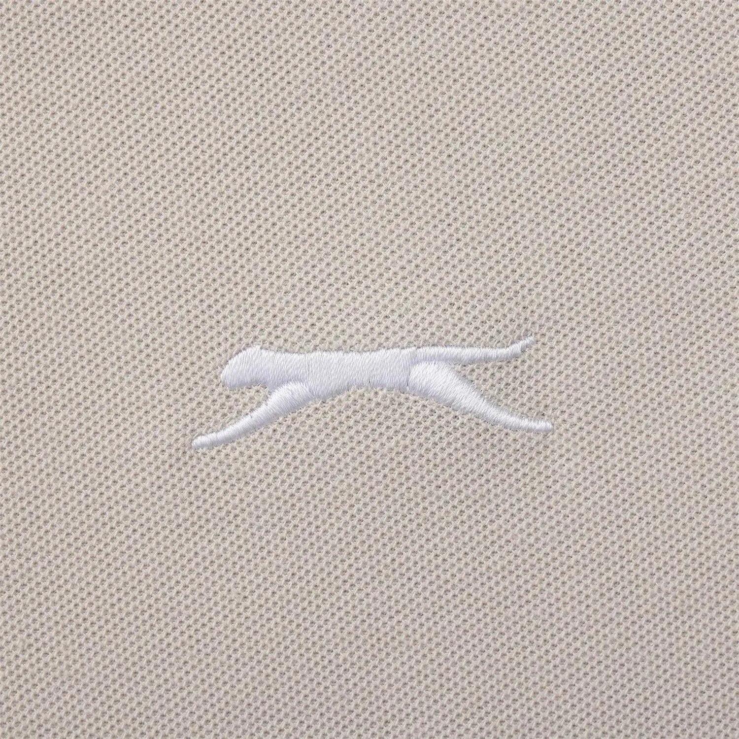 Polo Motif/style Logo Brodé Homme (Beige Gris) 4/4