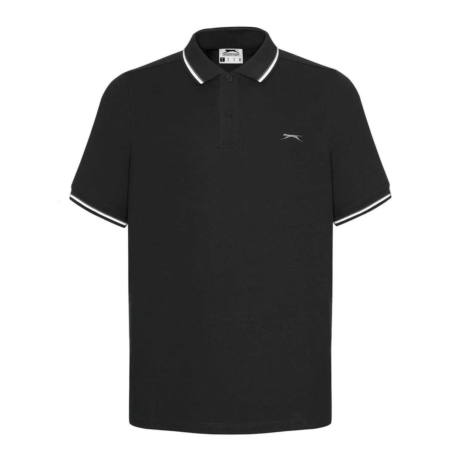 Poloshirt für Herren Schwarz 2/4