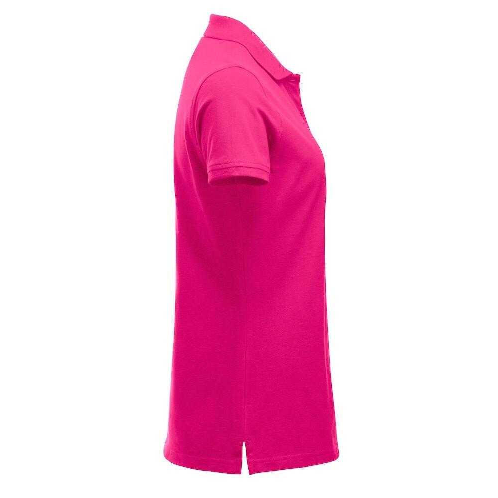 "Marion" Poloshirt für Damen Helles Kirschrot 4/4