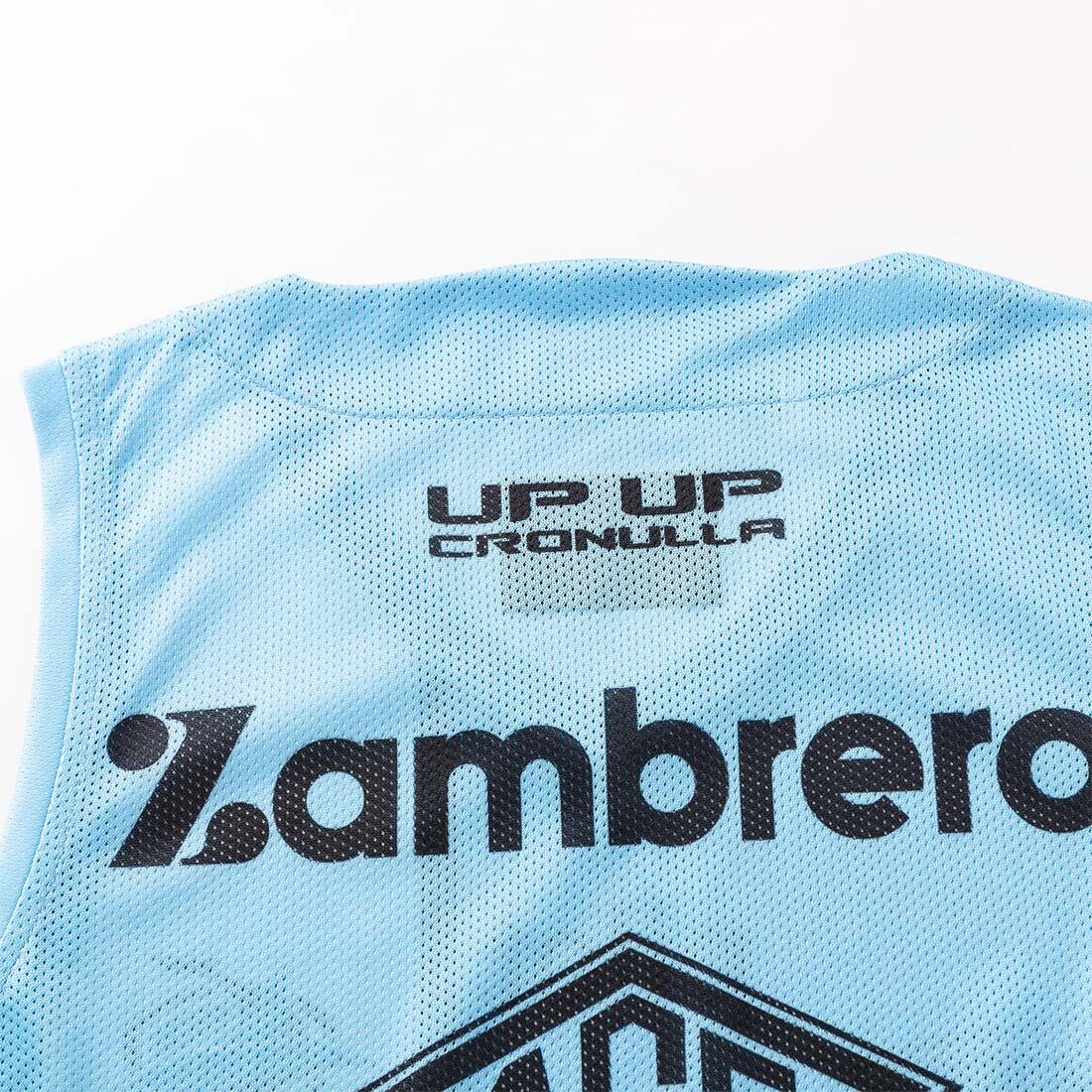 Débardeur d'entrainement Sharks 2026 NRL Pro Singlet Bleu ciel 6/7