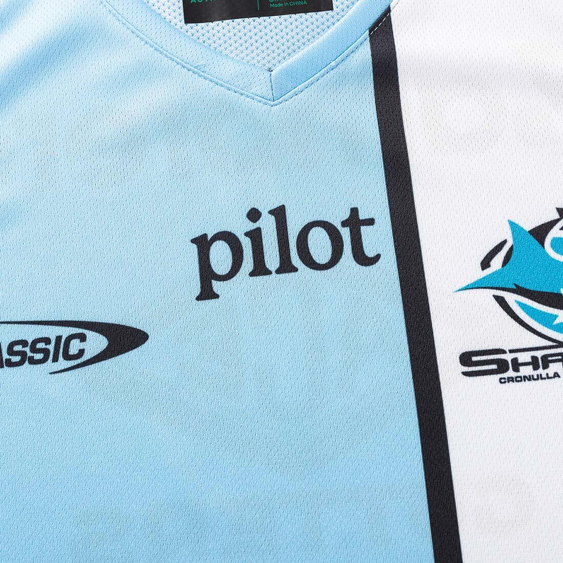 Débardeur d'entrainement Sharks 2026 NRL Pro Singlet Bleu ciel 4/7