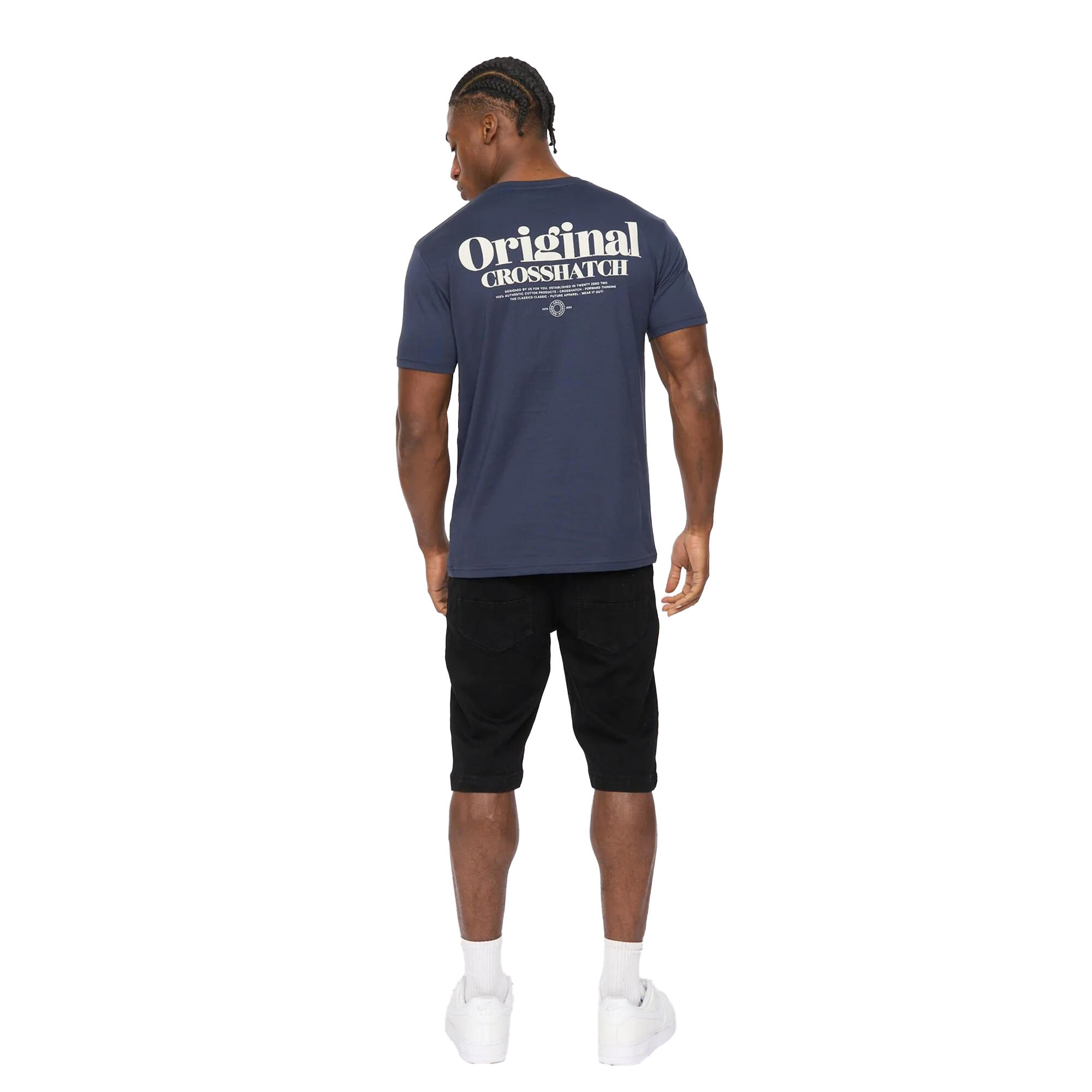 "Simtanks" TShirt für Herren Marine 3/4