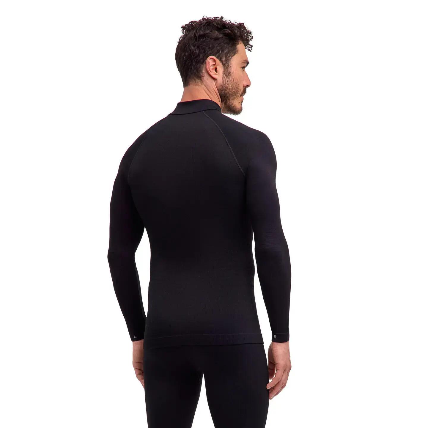 Maglietta a manica lunga con scollo a zip Falke Maximum Warm 2/5