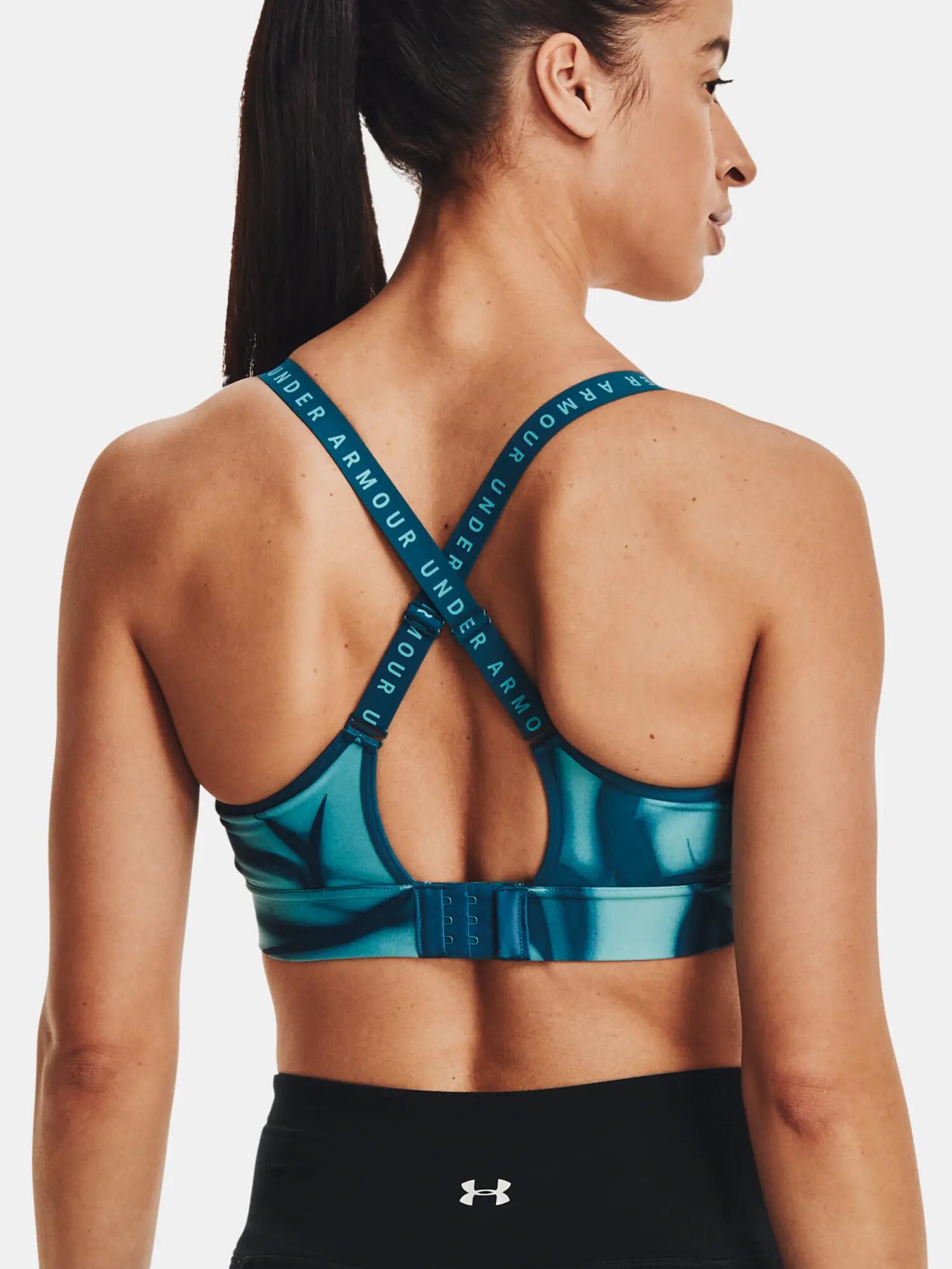 Női Under Armour Infinity Mid Printed Bra melltartó 2/2