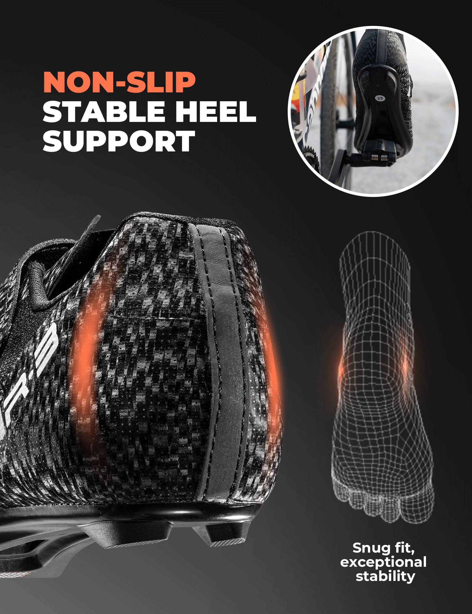 ROCKBROS Rennradschuhe SPD-SL & Look KEO kompatibel 4/7