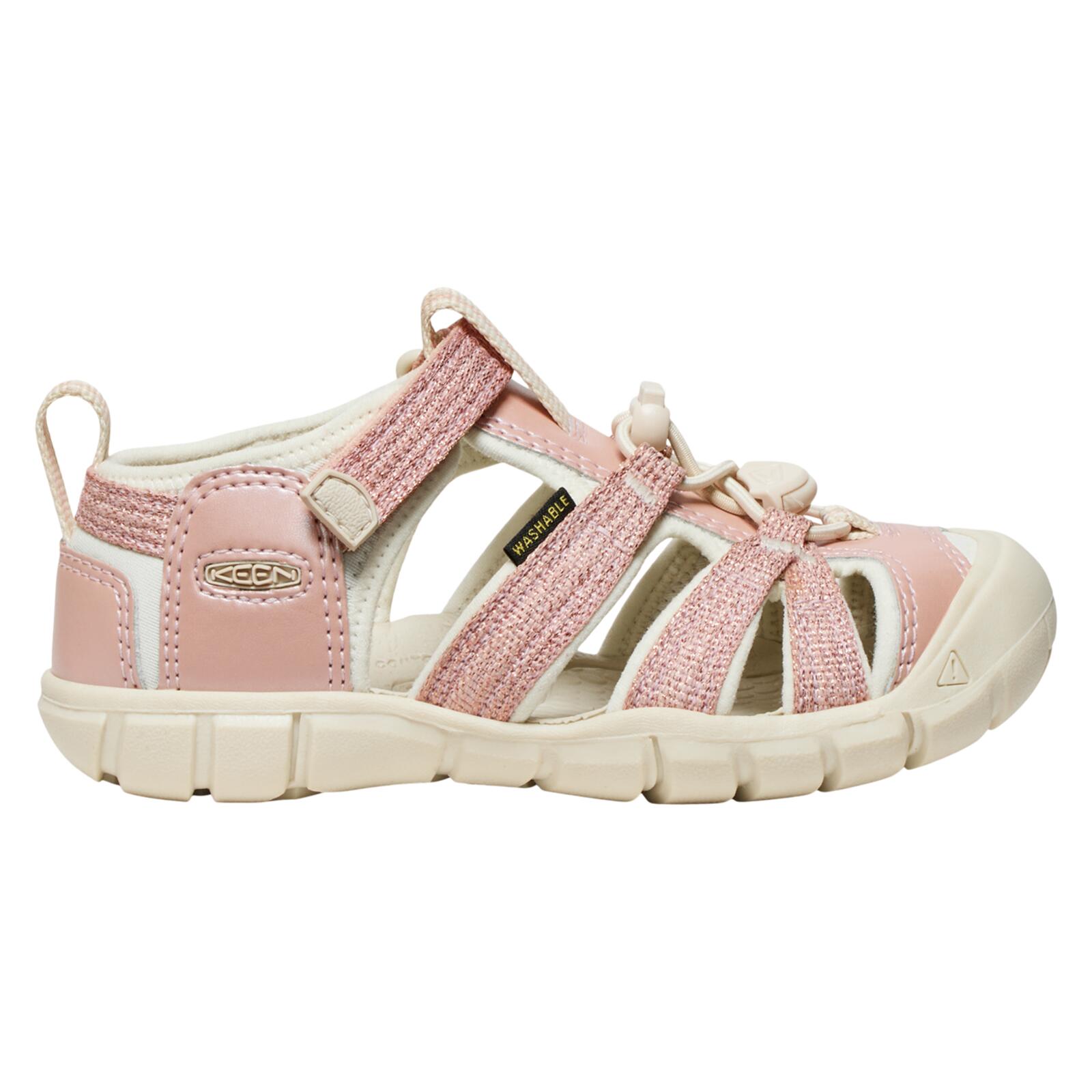 Keen Seacamp II CNX kindersandalen met teenbescherming, roze 4/7