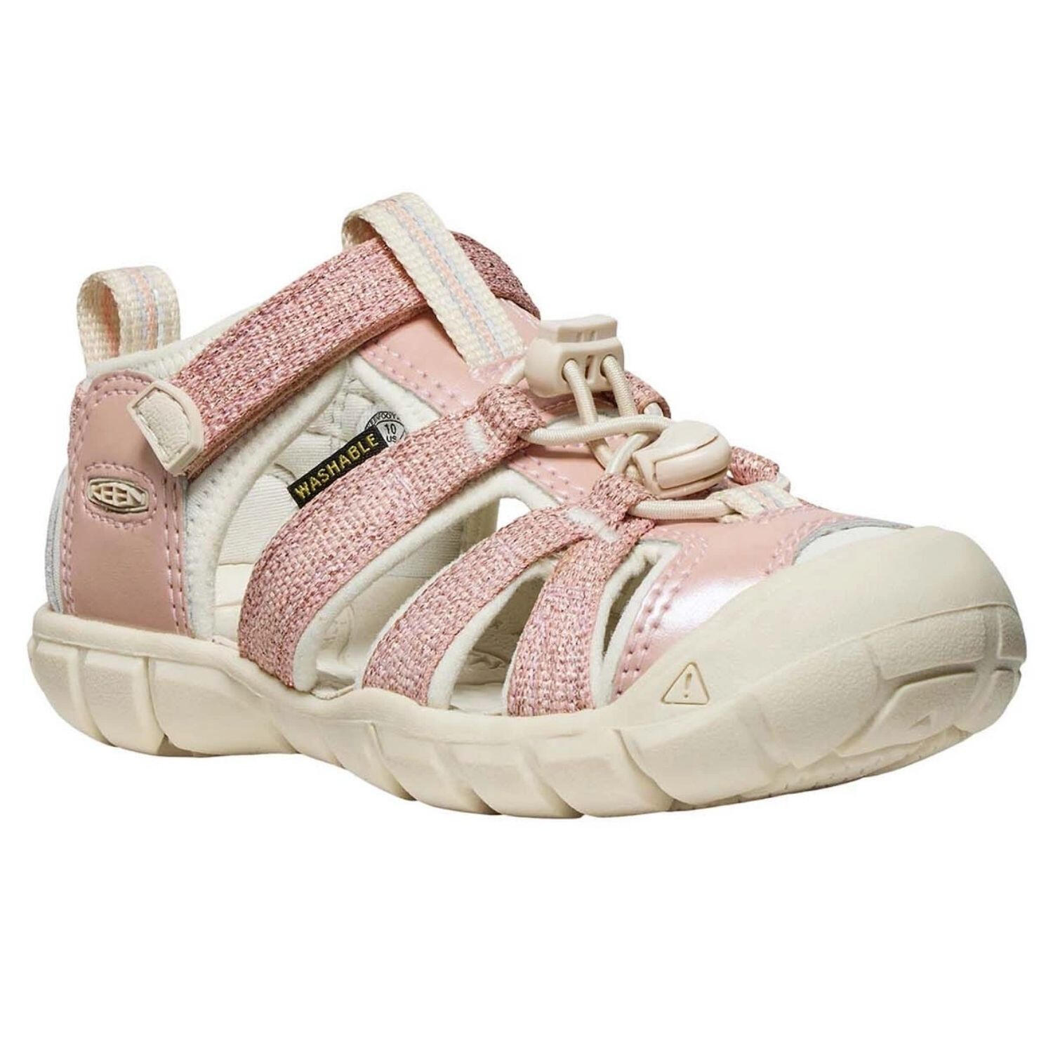 Keen Seacamp II CNX kindersandalen met teenbescherming, roze 3/7