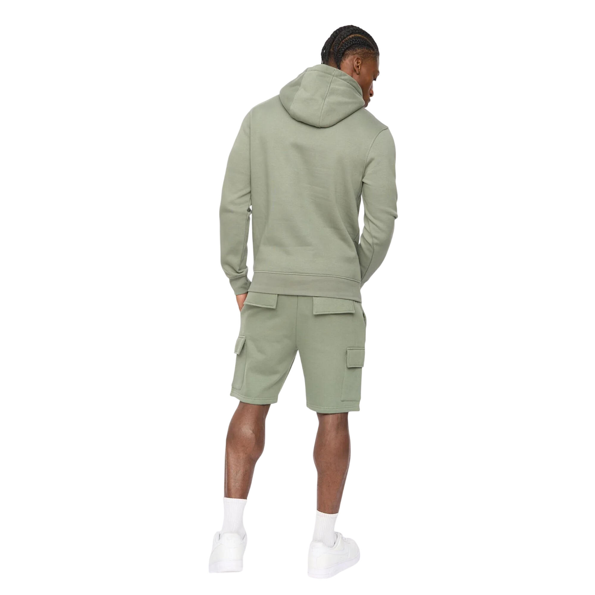"Bardon" Kapuzenpullover für Herren Oliv 4/4