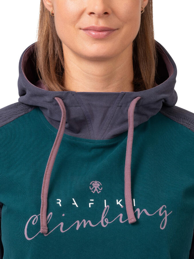 Sudadera con capucha para mujer con estampado y tejido transpirable de Rafiki 7/7