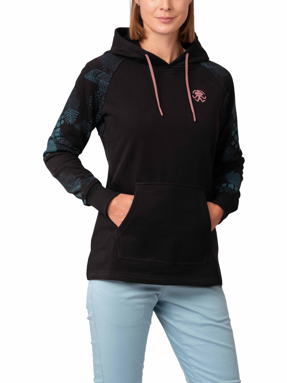 Sudadera con capucha para mujer, de corte informal y tejido suave, de Rafiki 4/6