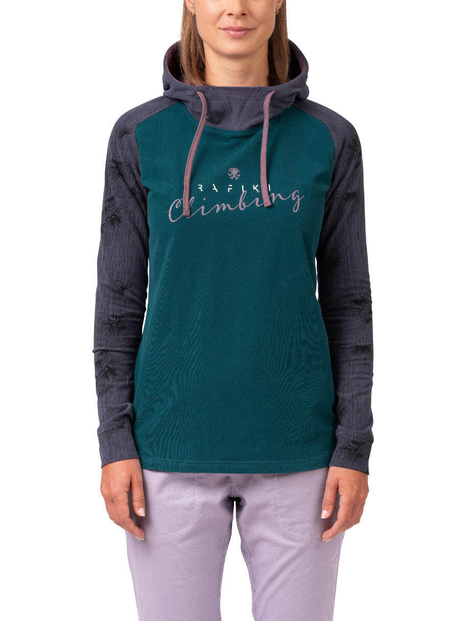 Sudadera con capucha para mujer con estampado y tejido transpirable de Rafiki 5/7