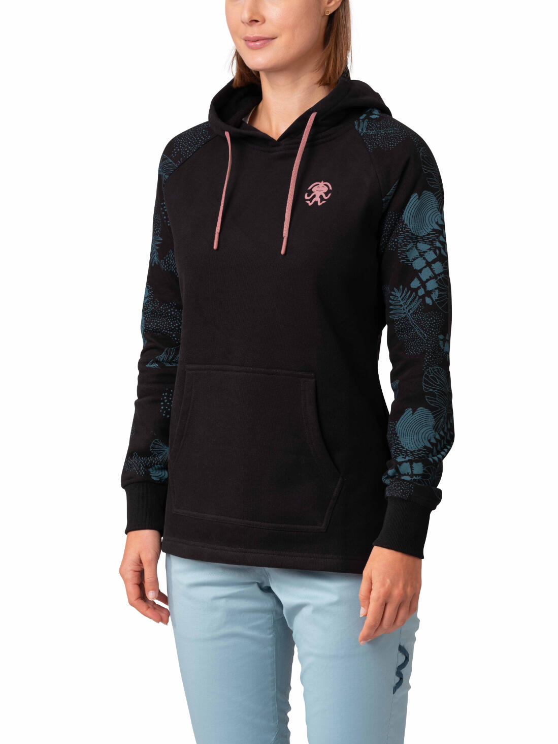 Sudadera con capucha para mujer, de corte informal y tejido suave, de Rafiki 3/6