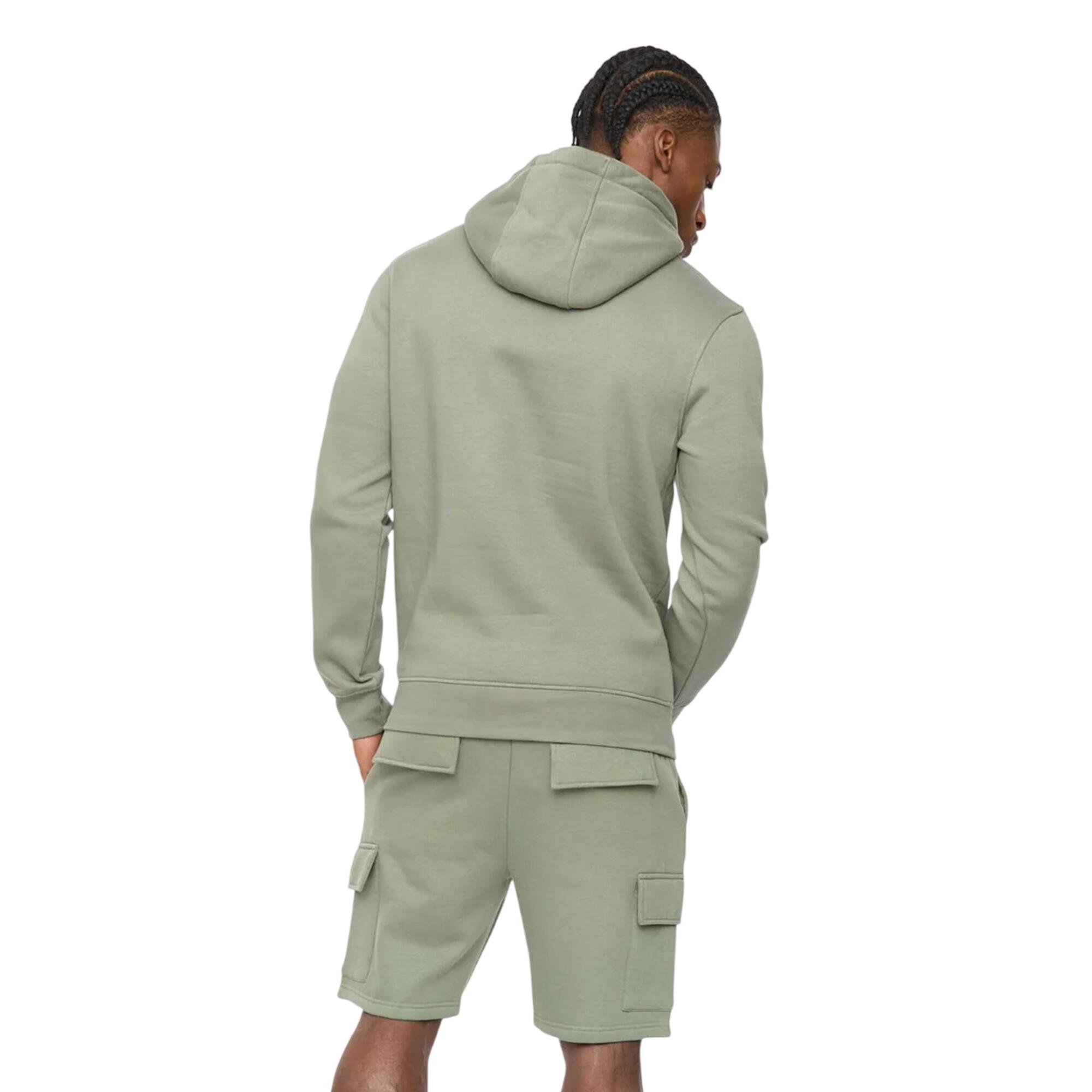 "Bardon" Kapuzenpullover für Herren Oliv 3/4