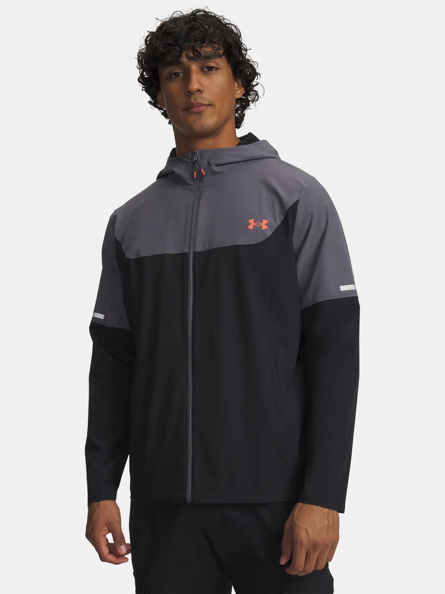 Férfi kabát Under Armour UA Tech Utility Woven Jckt-BLK 1/3