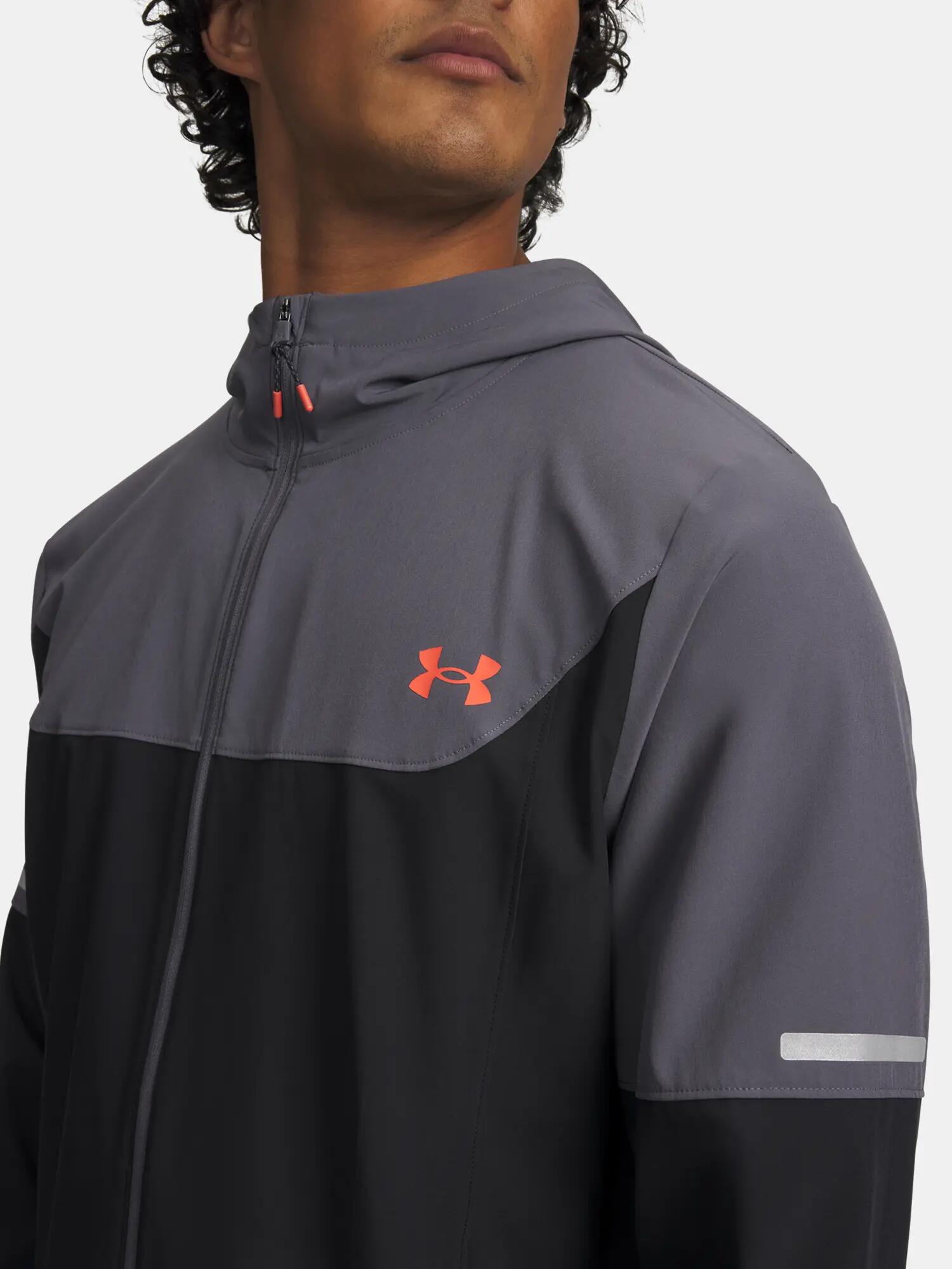 Férfi kabát Under Armour UA Tech Utility Woven Jckt-BLK 3/3