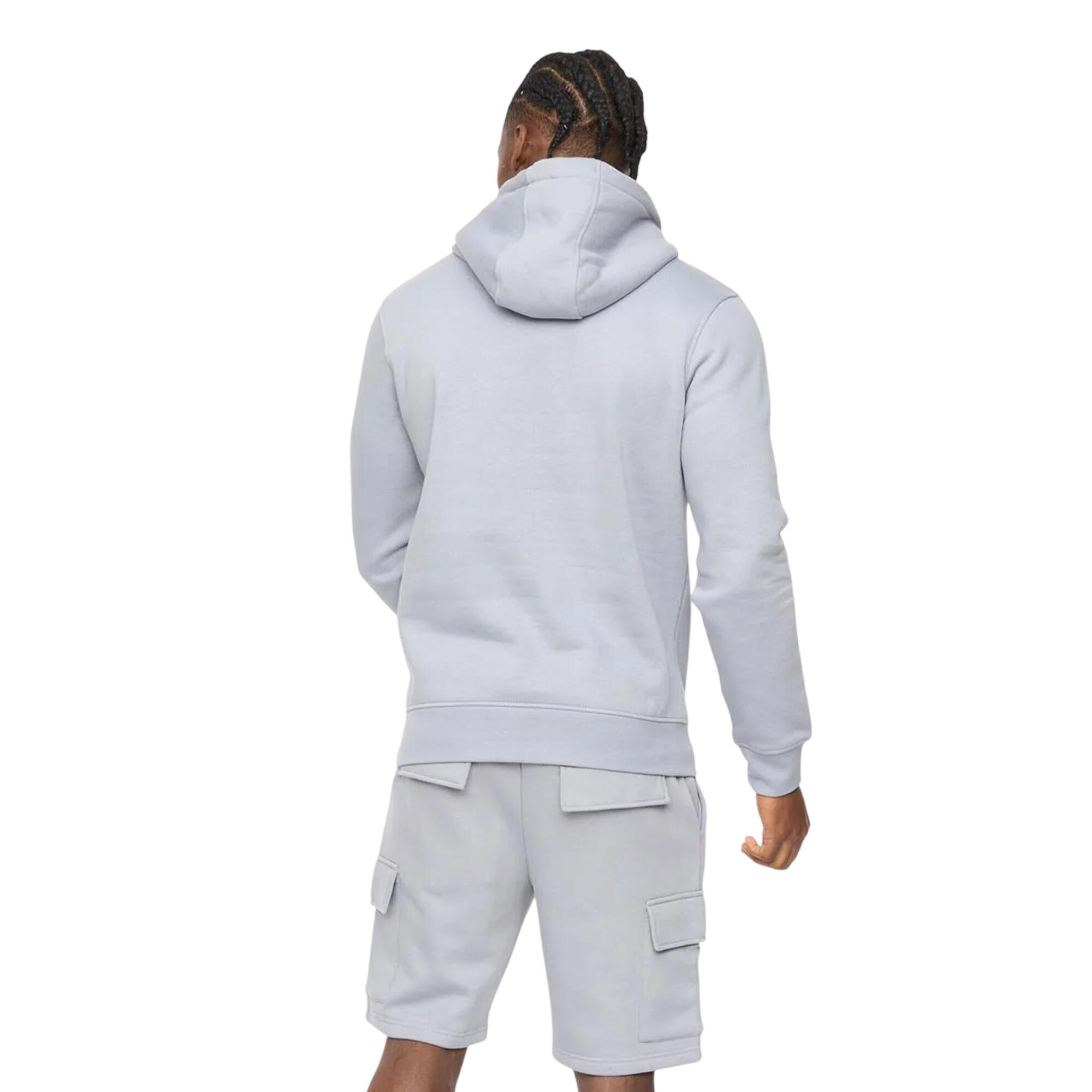 "Bardon" Kapuzenpullover für Herren Stahlblau 3/4