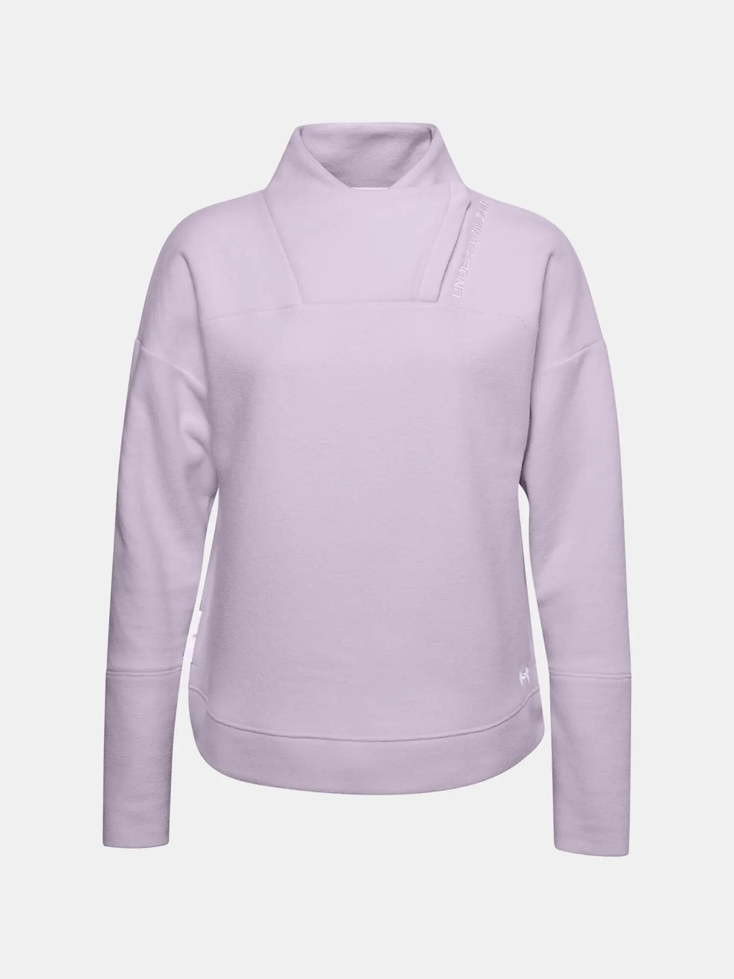 Női Under Armour Recover Fleece Wrap Neck pulóver 3/7