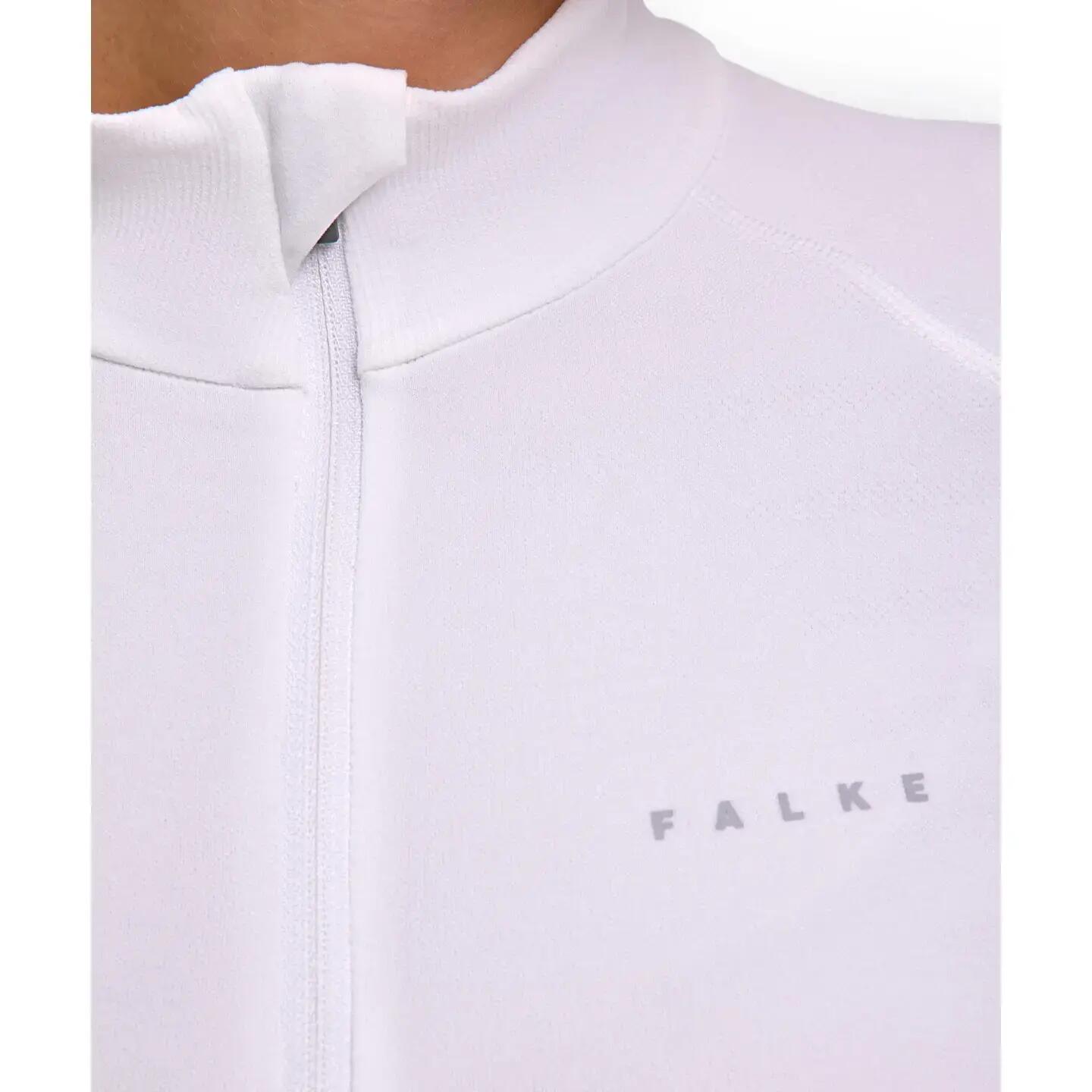 Damen Langarm-T-Shirt mit Reißverschlusskragen Falke Maximum Warm 4/5
