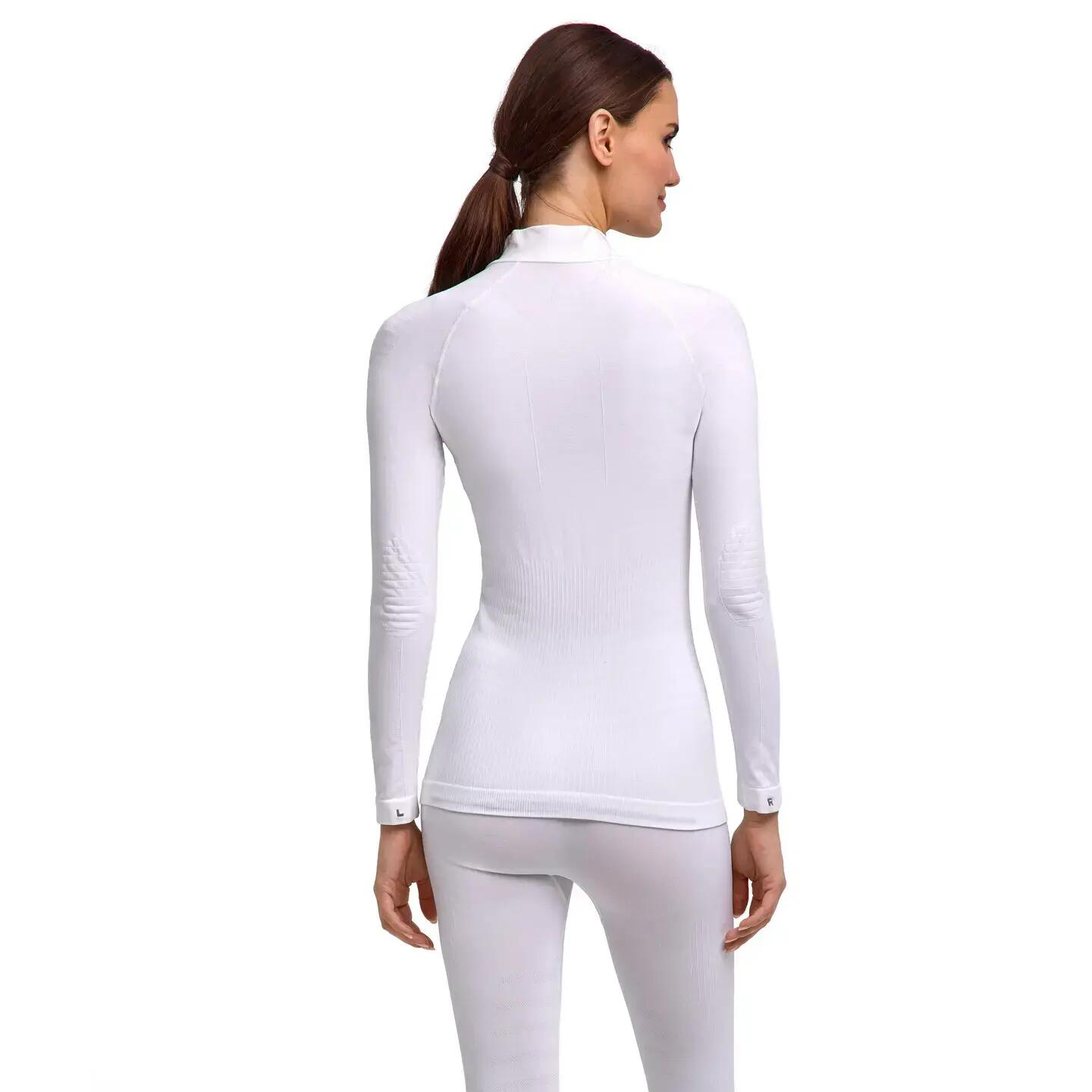 Damen Langarm-T-Shirt mit Reißverschlusskragen Falke Maximum Warm 2/5