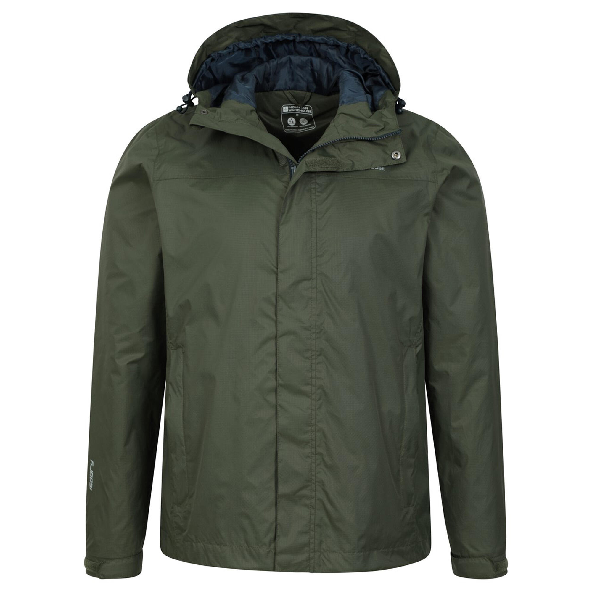 Mens Torrent Waterproof Jacket (Green) 3/4