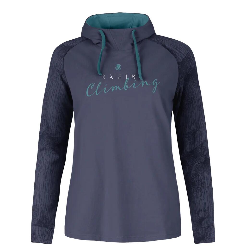 Women's hoodie with all-over print and breathable fabric Rafiki