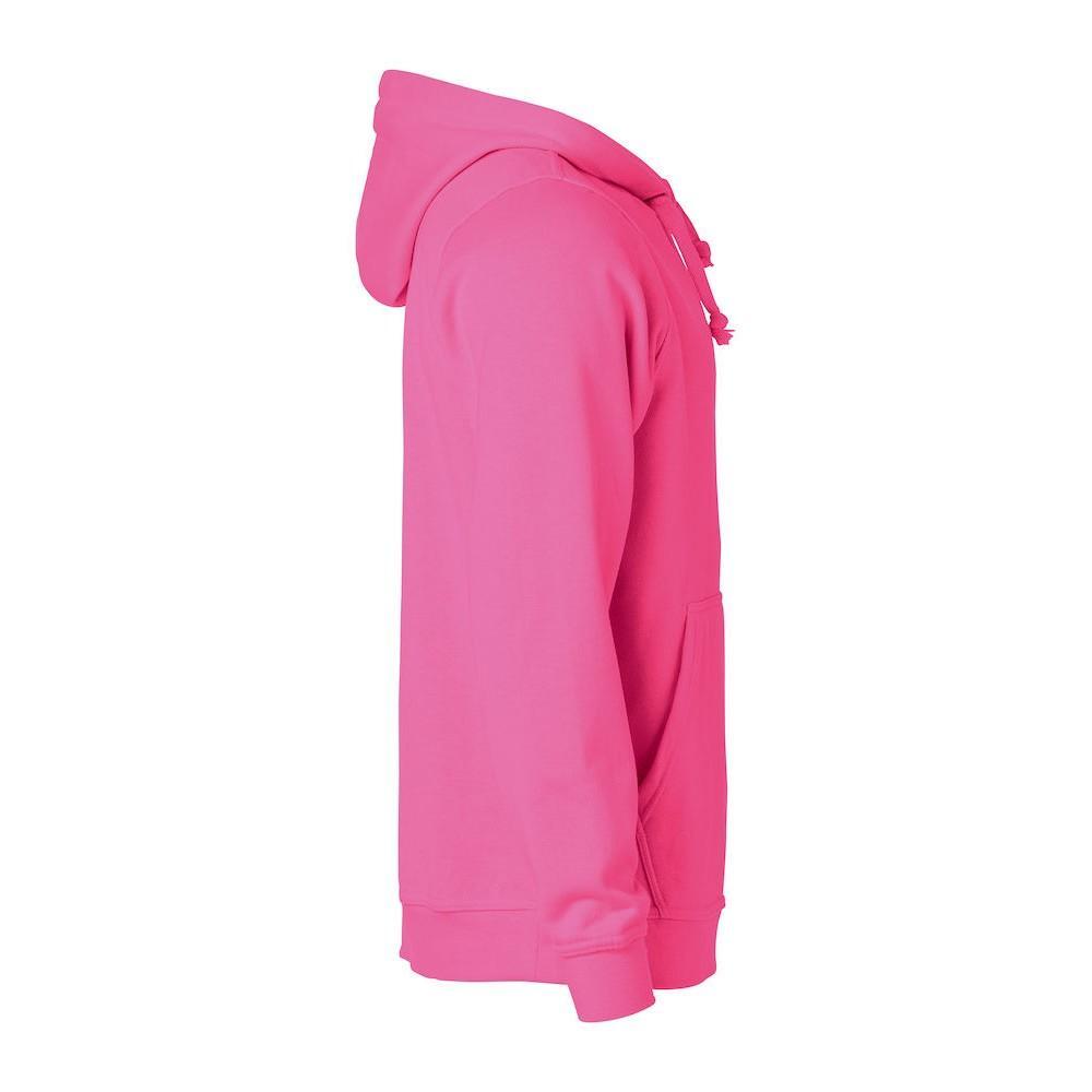 "Basic" Kapuzenpullover für HerrenDamen Unisex Damen und Herren Helles Kirschrot 4/4