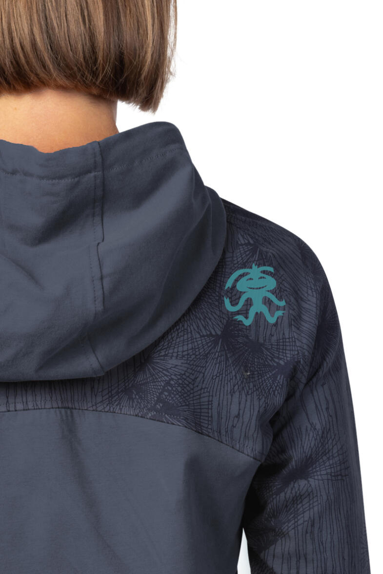 Sudadera con capucha para mujer con estampado y tejido transpirable de Rafiki 6/6