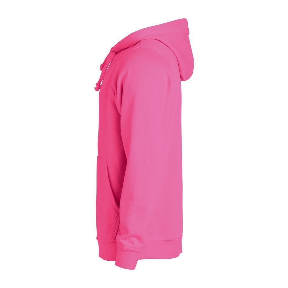 "Basic" Kapuzenpullover für HerrenDamen Unisex Damen und Herren Helles Kirschrot 3/4