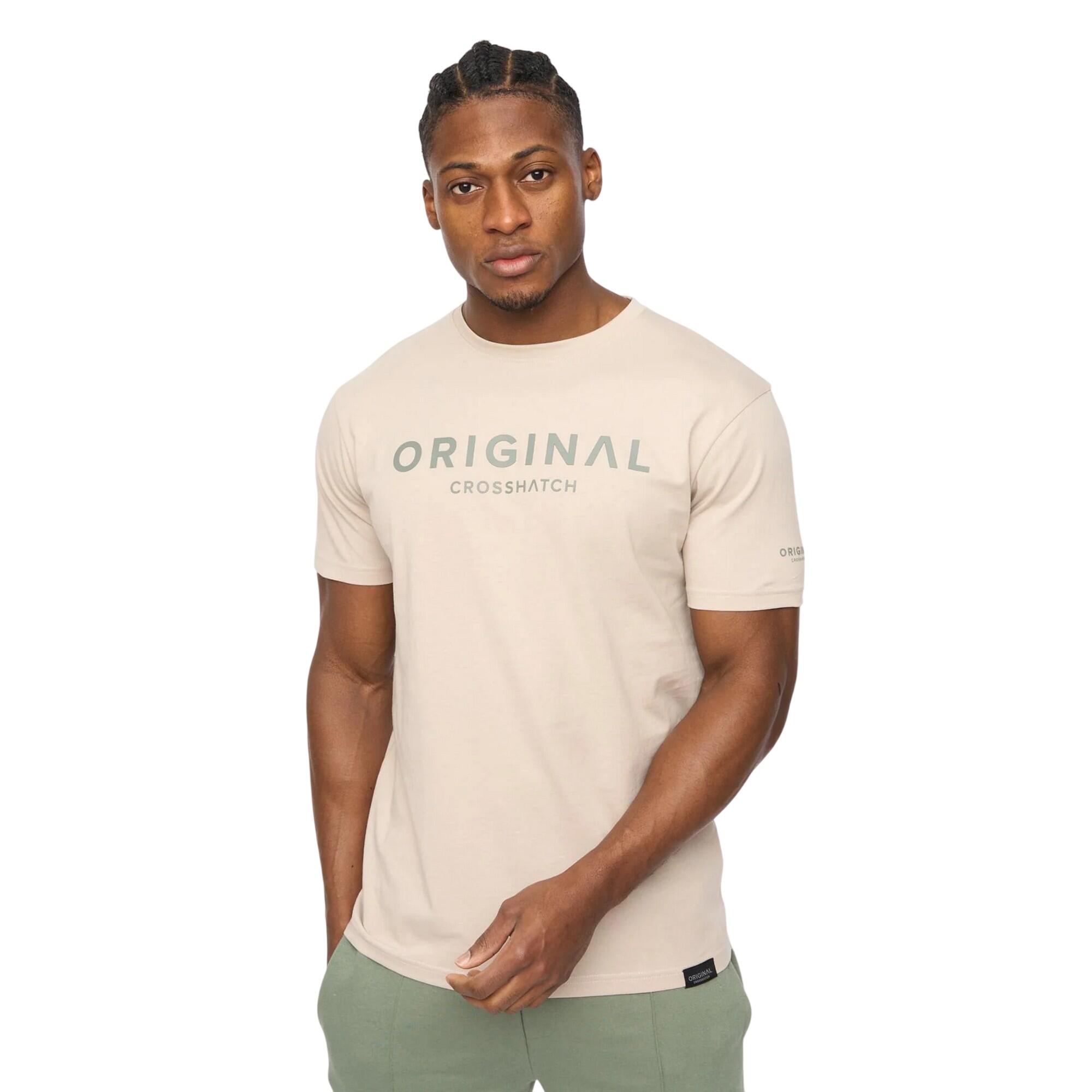 "Bardon" TShirt für , Baumwolle Herren Helles Steingrau 3/3