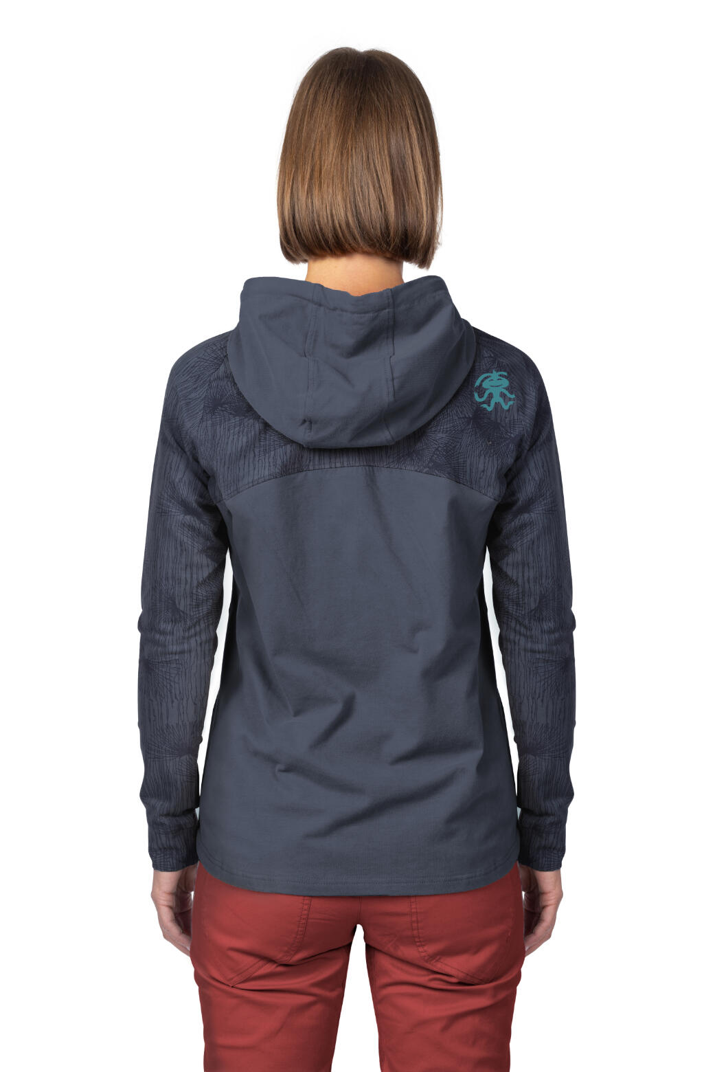 Sudadera con capucha para mujer con estampado y tejido transpirable de Rafiki 4/6