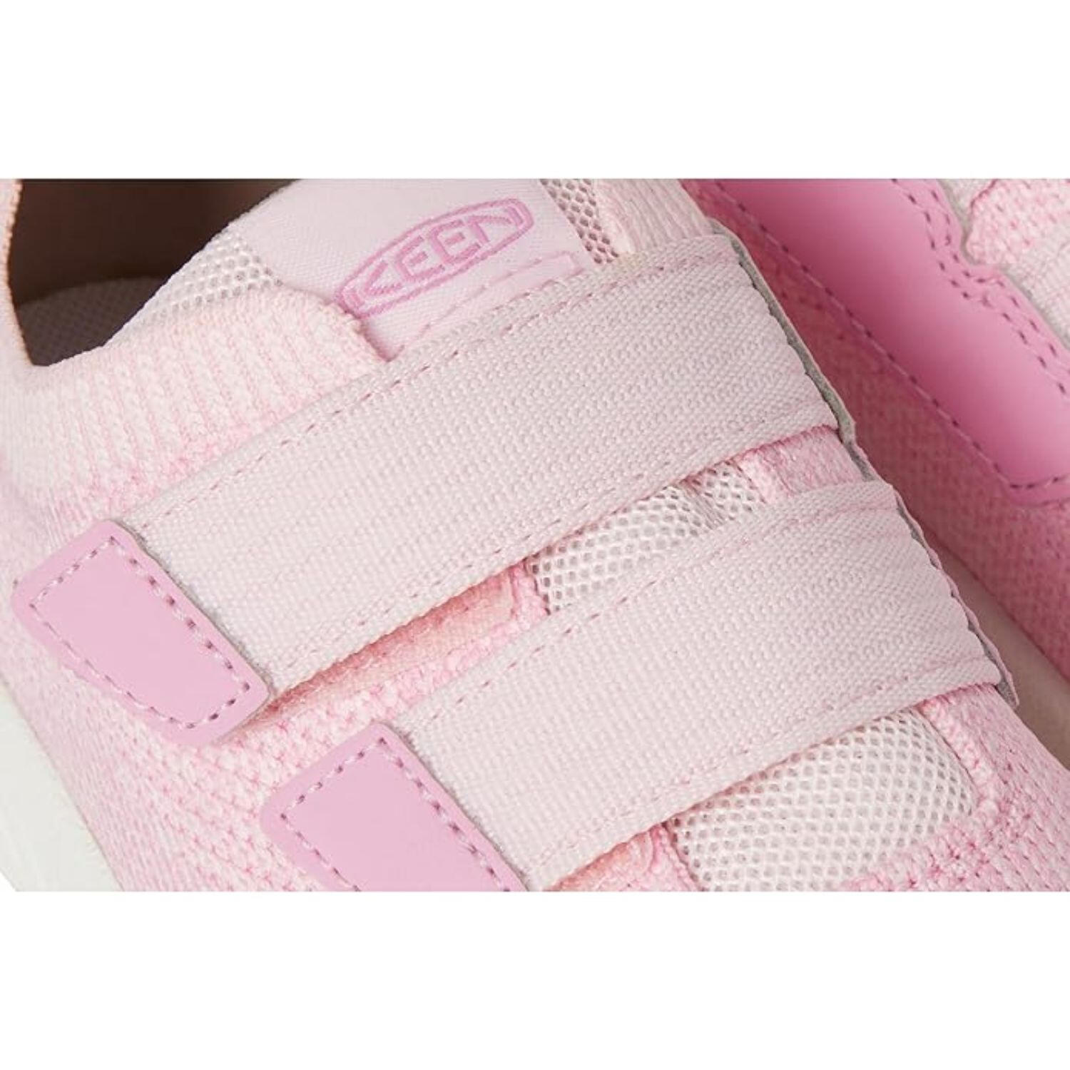 Keen KNX Knit DS meisjes sportsneakers stadssneakers met klittenband roze 4/7