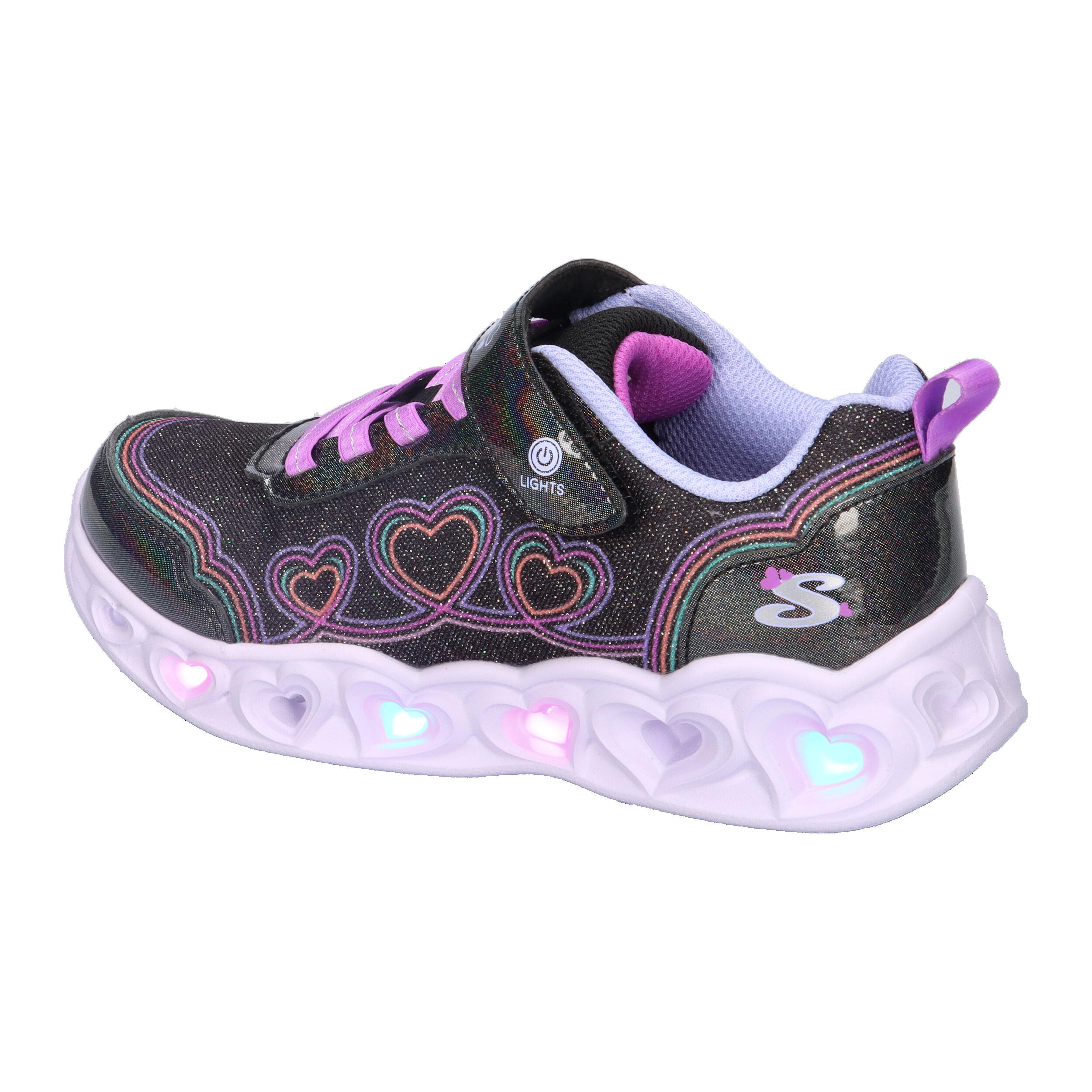 Buty SKECHERS 303736LCS HEART LIGHTS Czarny 11/15