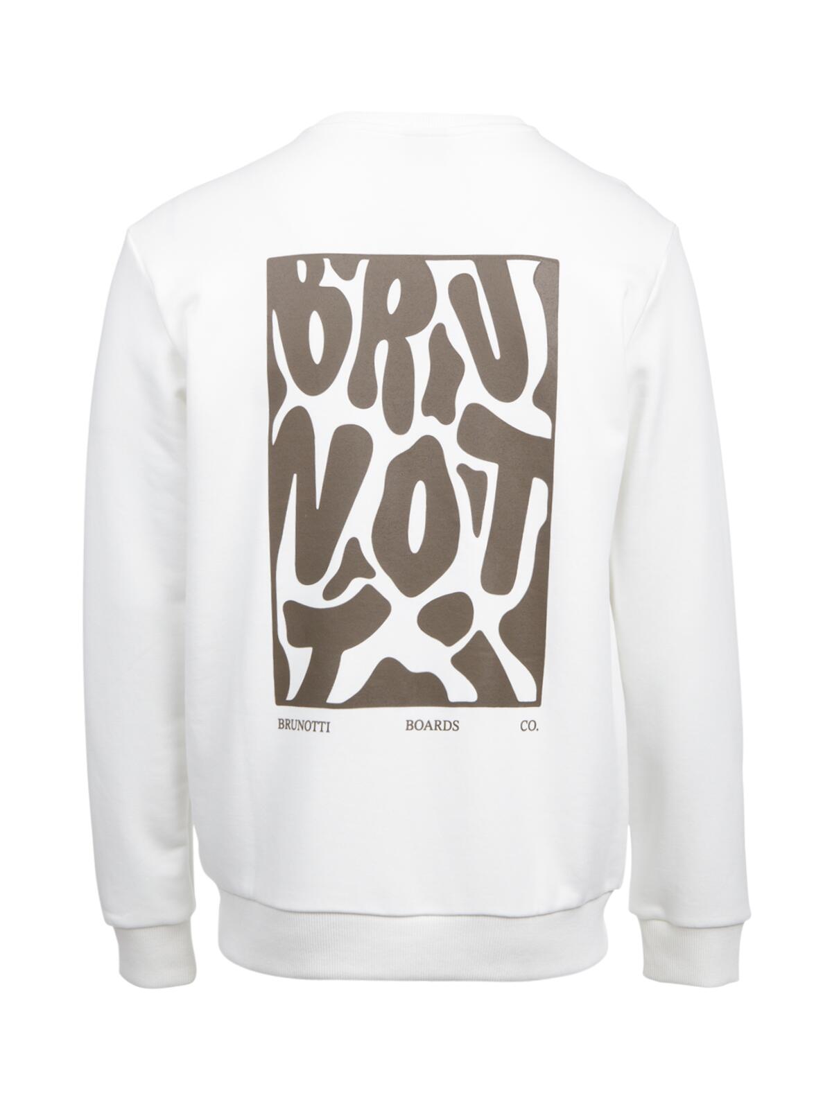 Bronson Heren Trui Mode Regular Fit Crewneck Snow 2/5