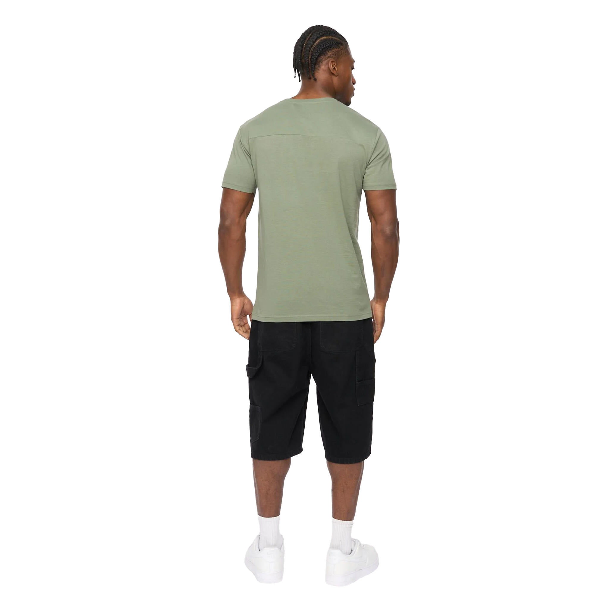 Mens Portville Everyday TShirt (Olive) 3/4