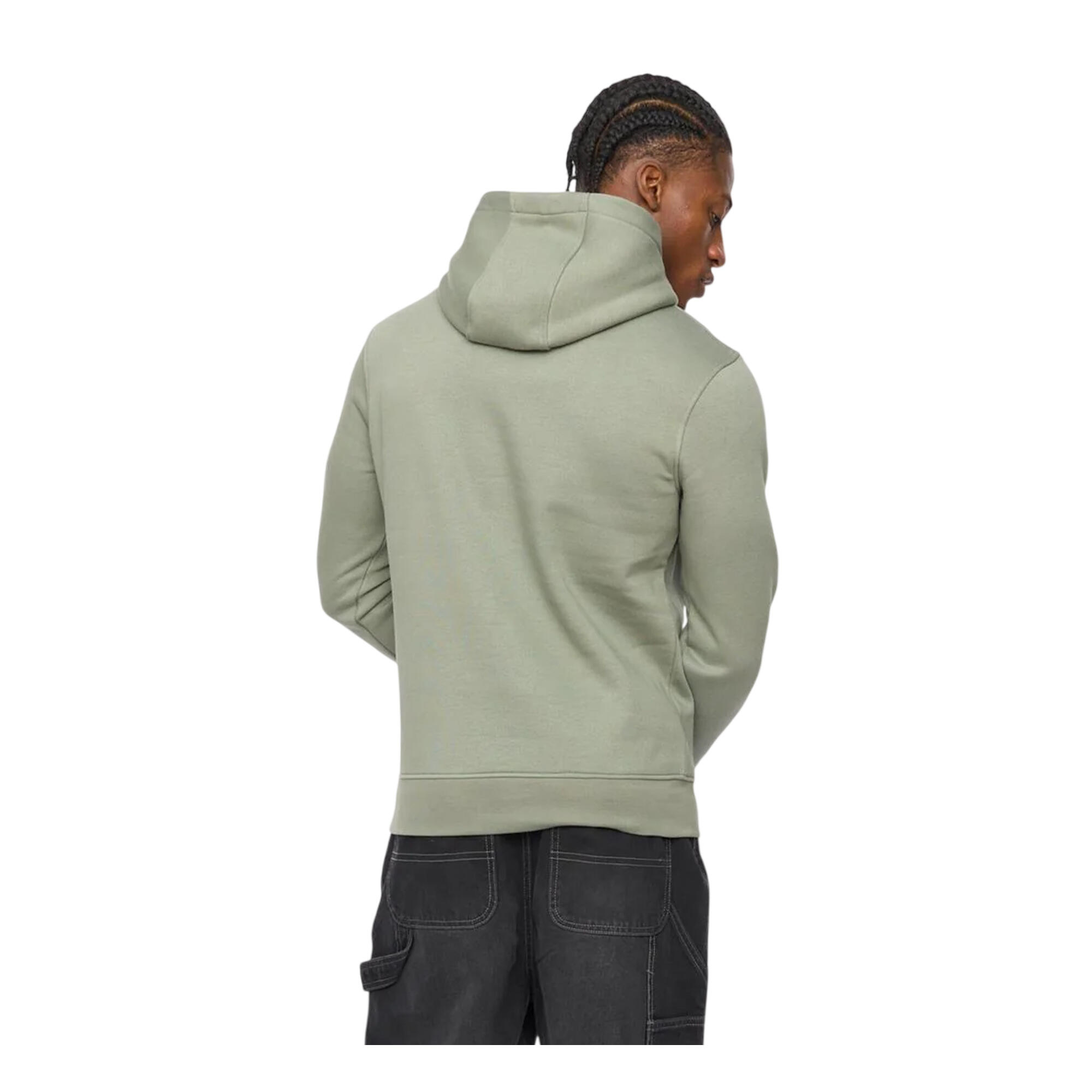 "Hallfell" Kapuzenpullover für Herren Oliv 3/4