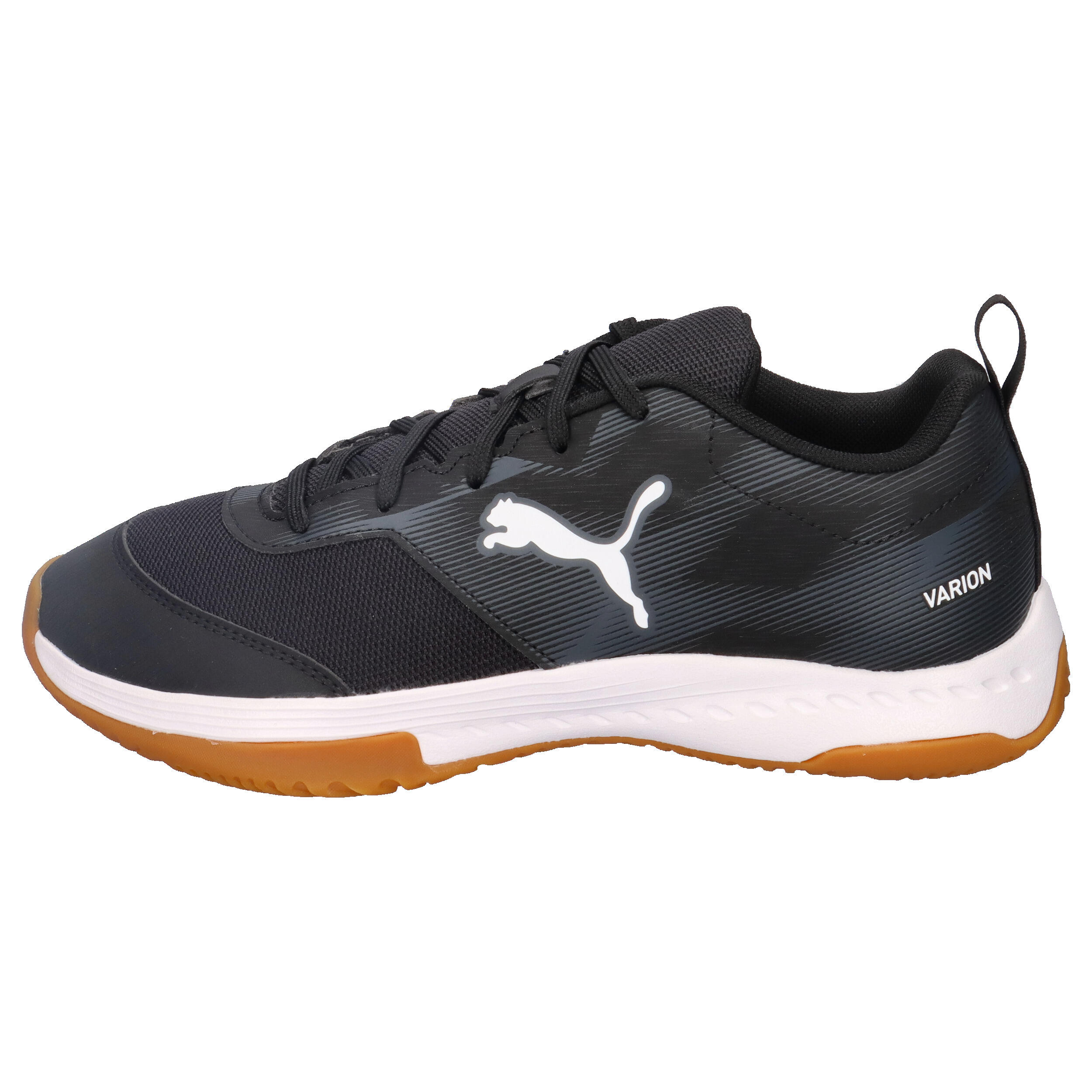 Puma Kinder Hallenschuh Varion 3  Jr 109097 01 Black/White 10/15