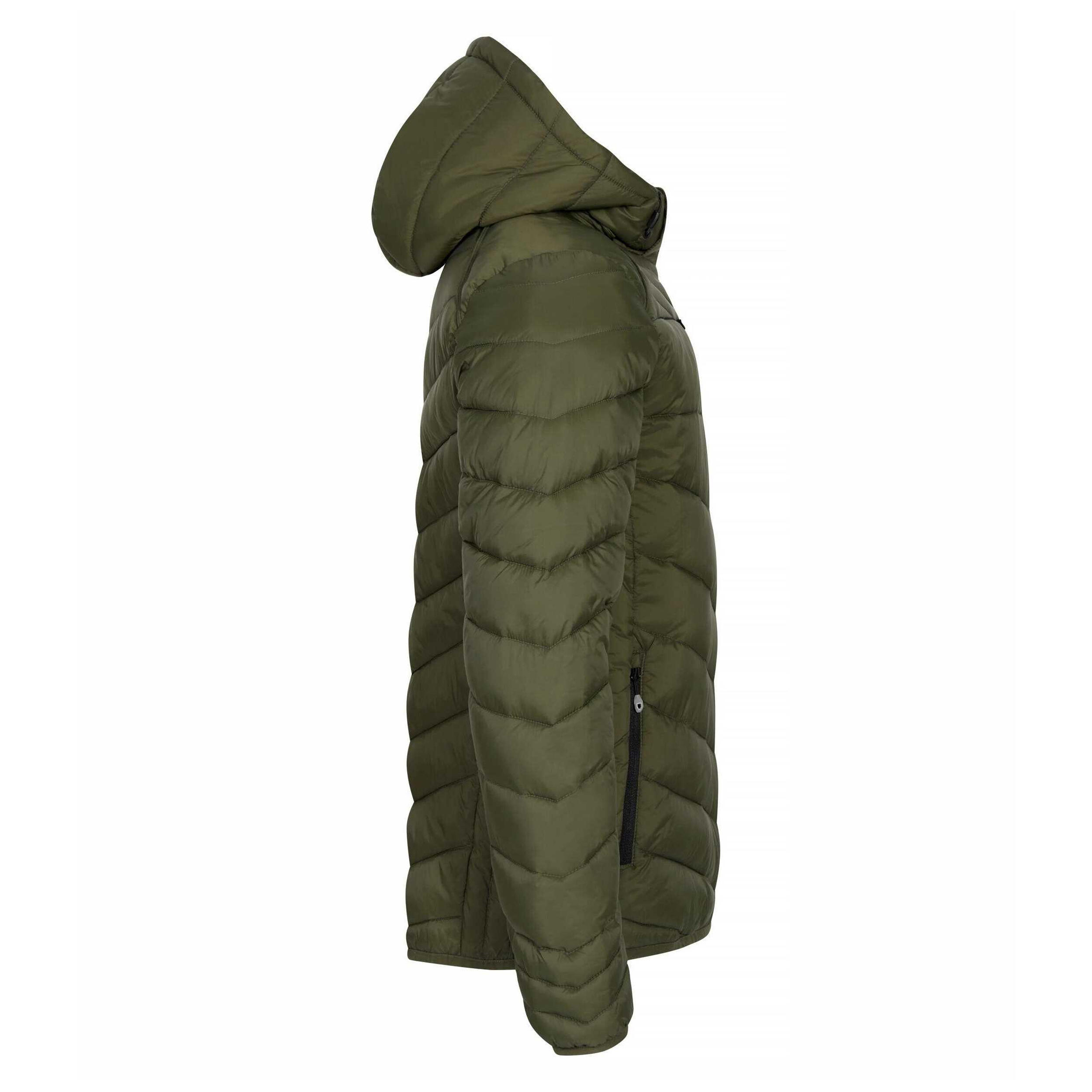 Veste Matelassée IDAHO Homme (Vert Kaki) 4/4