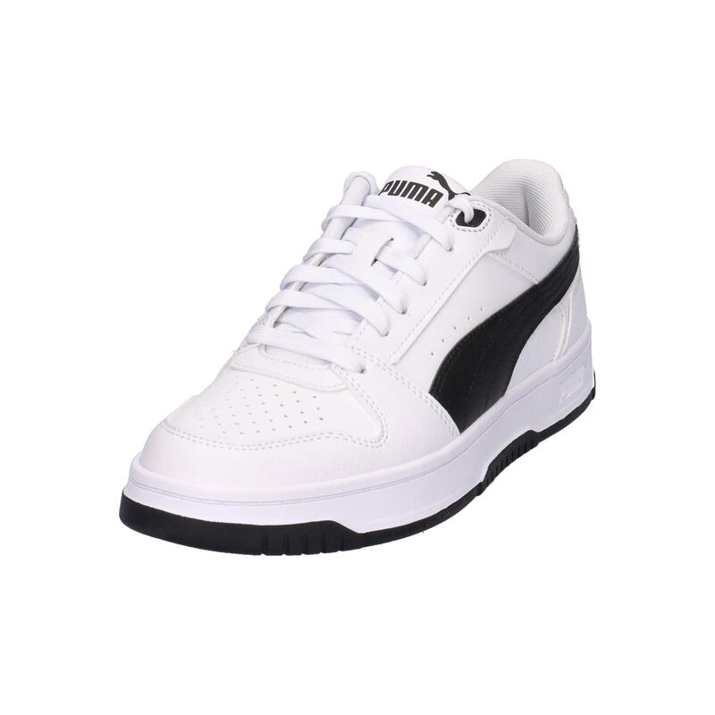 Pantofi sport copii Puma Rebound Slam Lo Jr, Alb