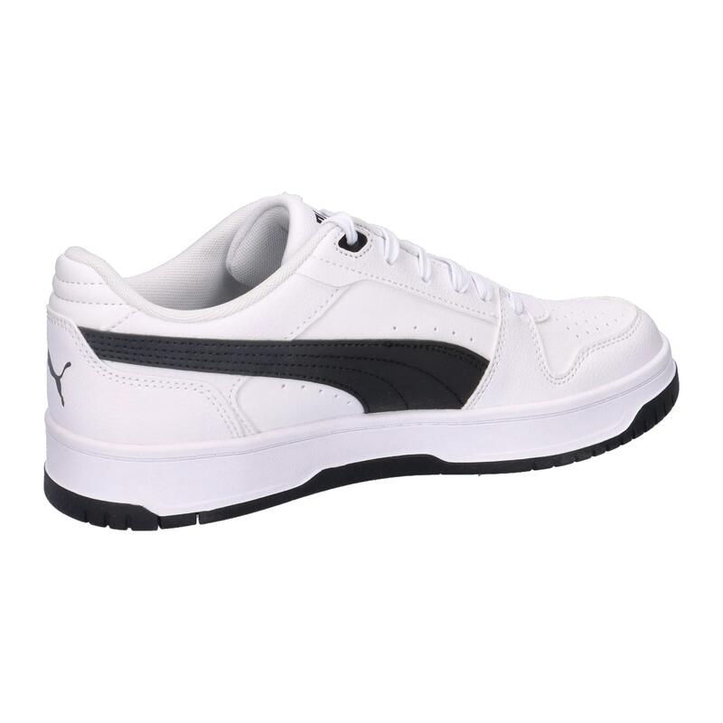 Pantofi sport copii Puma Rebound Slam Lo Jr, Alb