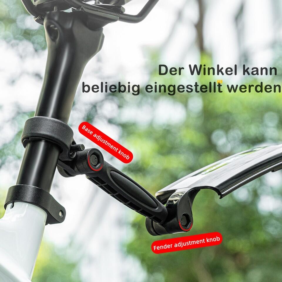 ROCKBROS Fahrrad Schutzblech Set Einziehbar Verstellbar 2/7