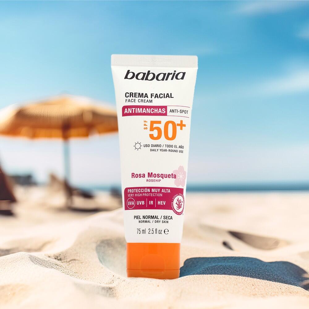 Crema facial solar - Protector SPF50+ - Antimanchas - Vegano - 75 ml 3/7