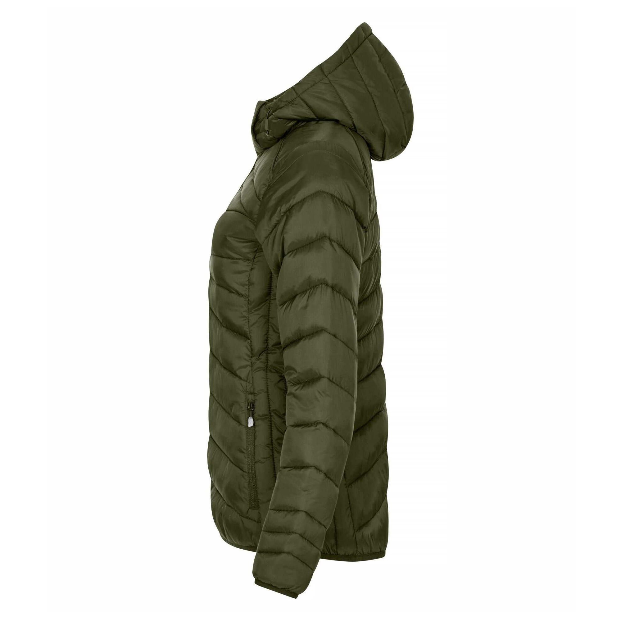 "Idaho" Steppjacke für Damen Nebelgrün 4/4