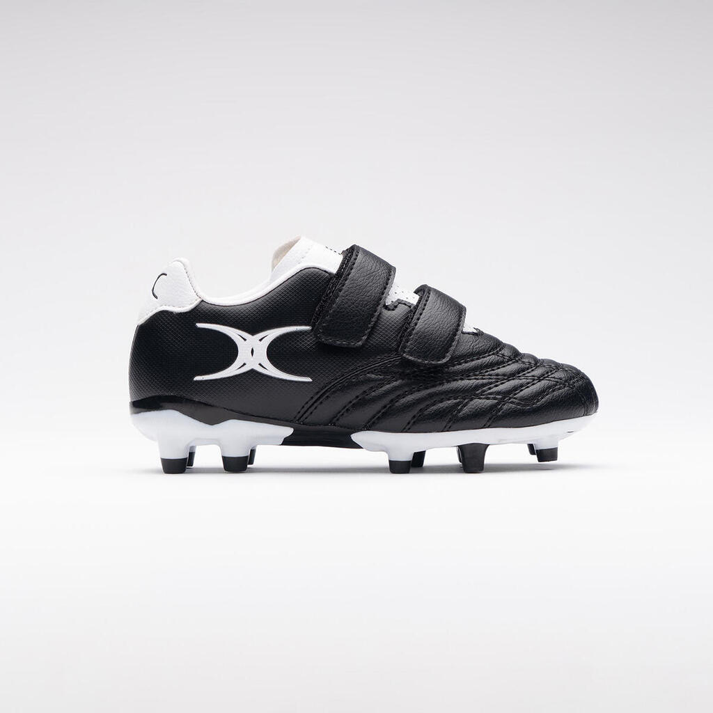 Gilbert Sidestep Icon Mini MSX FG Rugby Boots Black